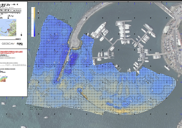 Bathymétrie Guadeloupe